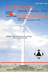 Image of Prosiding Seminar Nasional XVIII Rekayasa dan Aplikasi Teknik Mesin di Industri